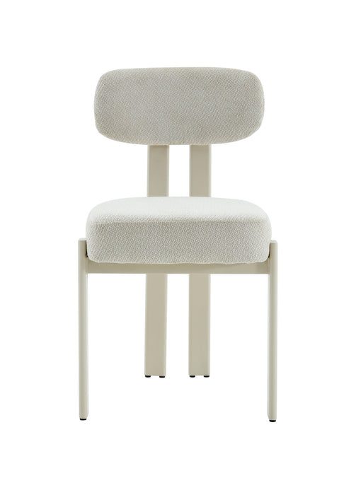 Japandi Esszimmerstuhl Caen Bouclé Ivor Stone
