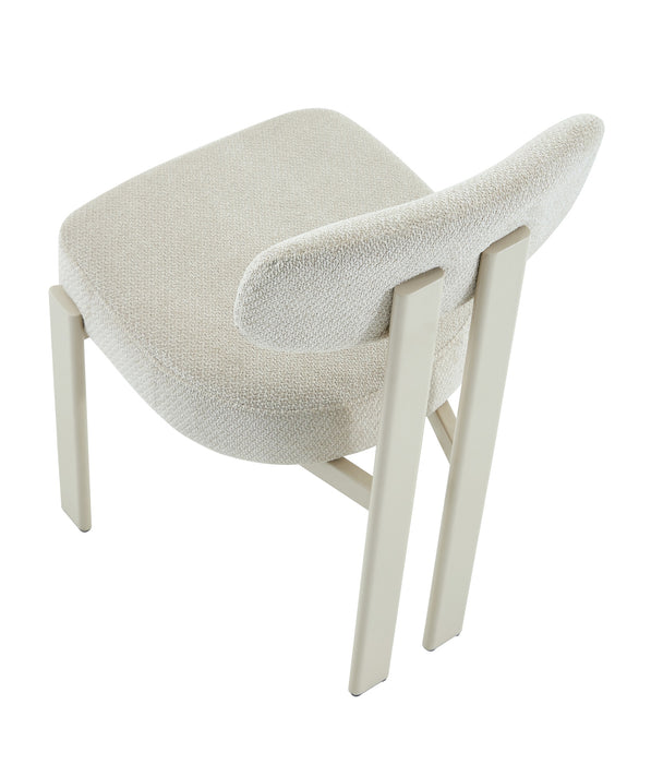 Japandi Esszimmerstuhl Caen Bouclé Ivor Stone