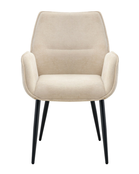 MONTRA Eetkamerstoel Linnen Stone