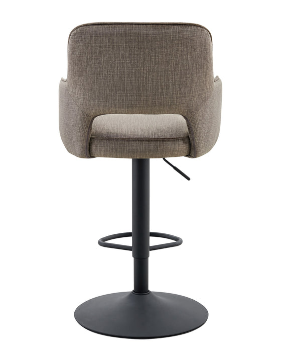 Barhocker LANDSOR Samt Taupe — Hermanshome