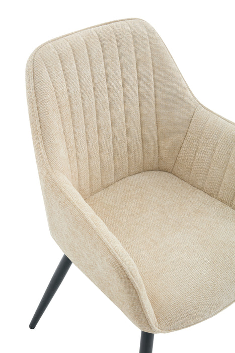 Eetkamerstoel AUTIEN Linnen Stone