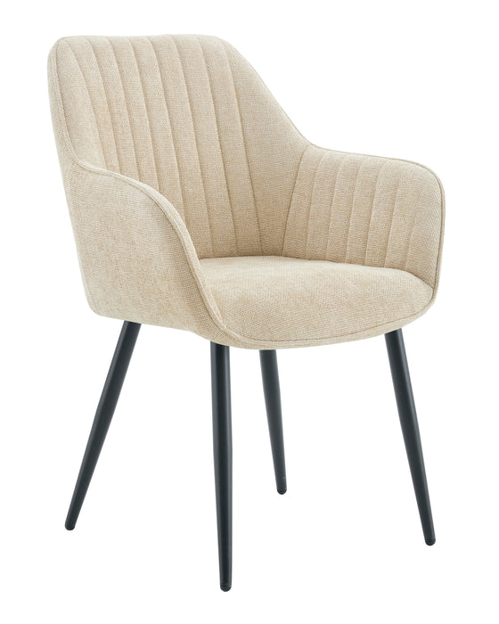 Eetkamerstoel AUTIEN Linnen Stone