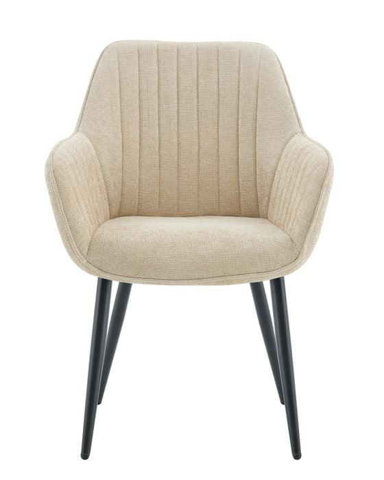 Eetkamerstoel AUTIEN Linnen Stone