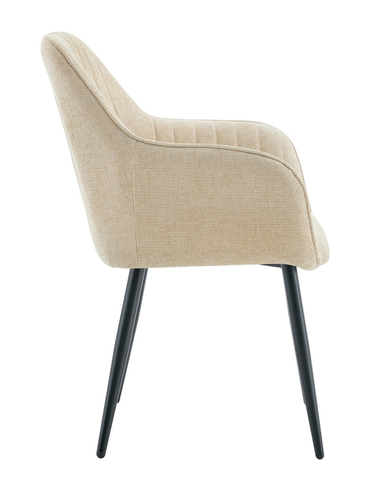 Eetkamerstoel AUTIEN Linnen Stone