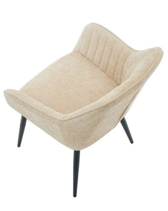 Eetkamerstoel AUTIEN Linnen Stone