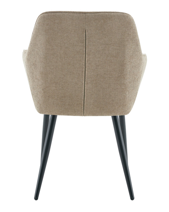 Esszimmerstuhl AUTIEN Leinen Taupe