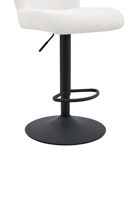 Tabouret HECKEN Bouclé Creme