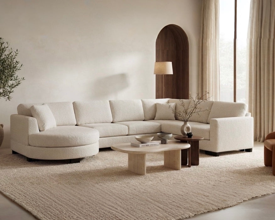 Hoekbank THOILY Loungebank Creme Links