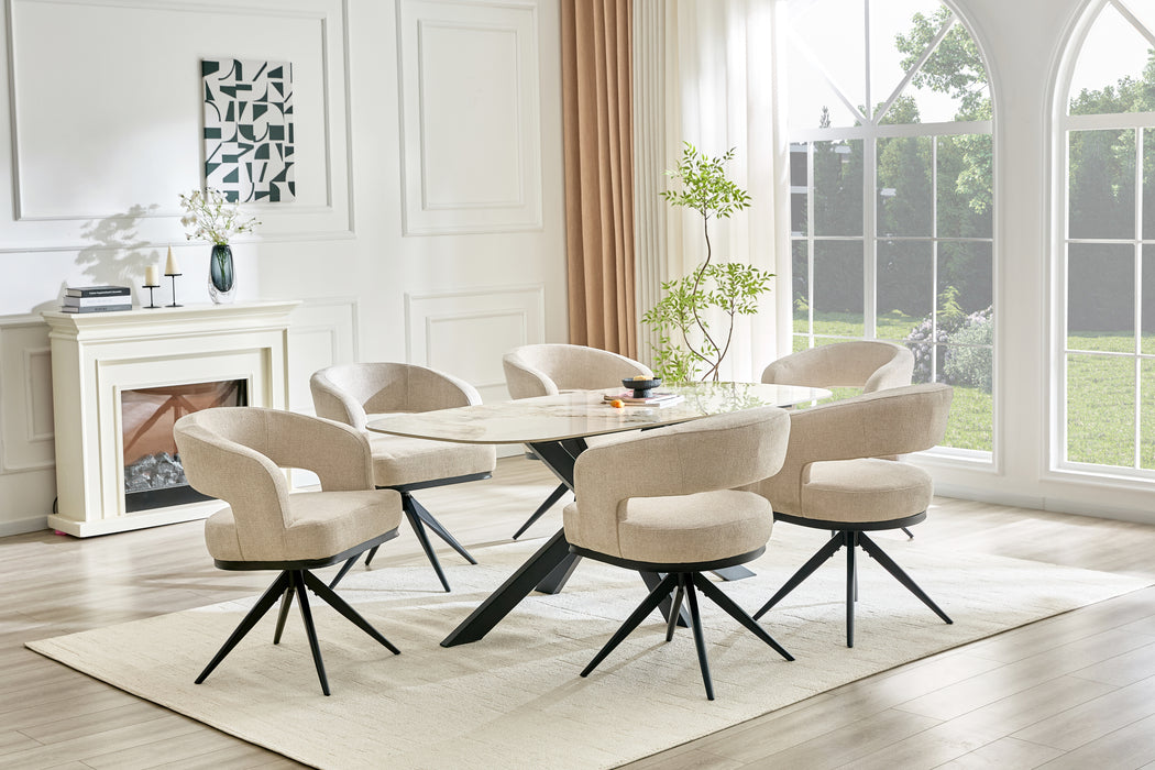 Table à Manger VABRE Céramique Pandora 180 cm