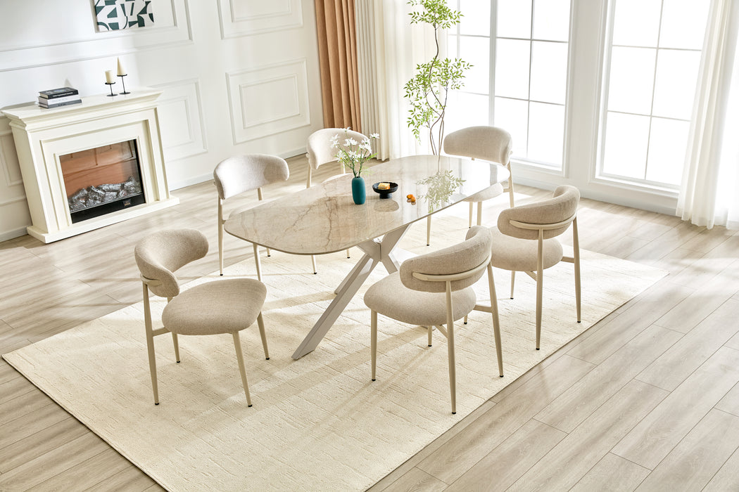 Table à Manger VABRE Céramique Stone 180 cm
