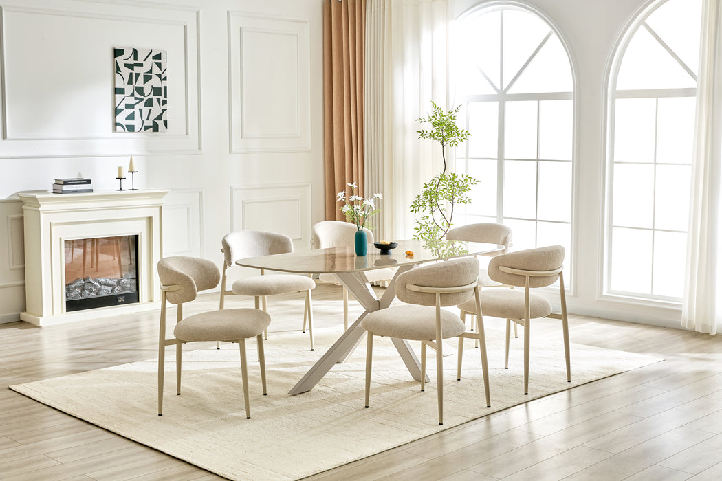 Table à Manger VABRE Céramique Stone 180 cm