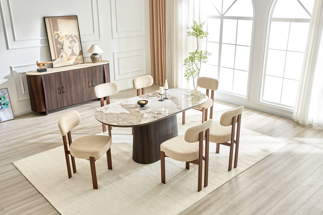 Pandora Eettafel Vercor 180 CM Keramiek