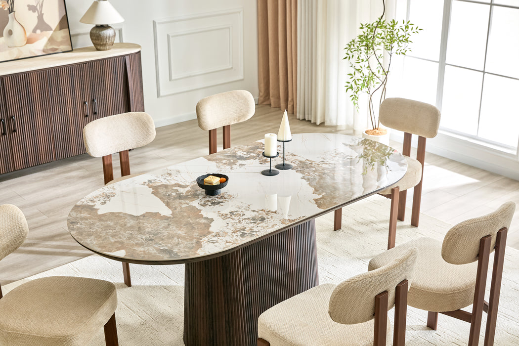 Pandora Eettafel Vercor 180 CM Keramiek