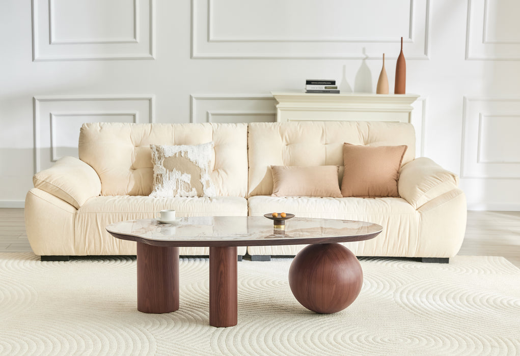 Table Basse GARRON Céramique Organiques Pandora 140 cm