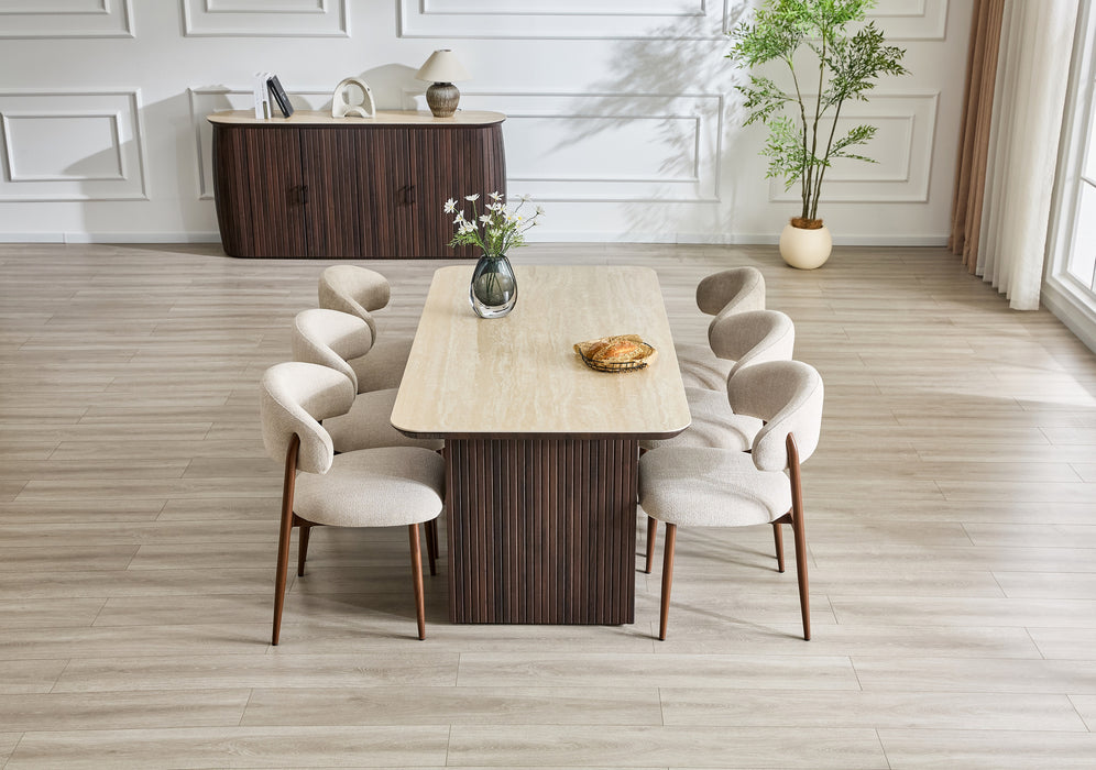 Table à Manger SAMOIS Céramique 180 cm