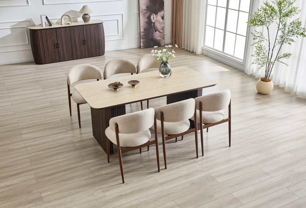 Table à Manger SAMOIS Céramique 180 cm