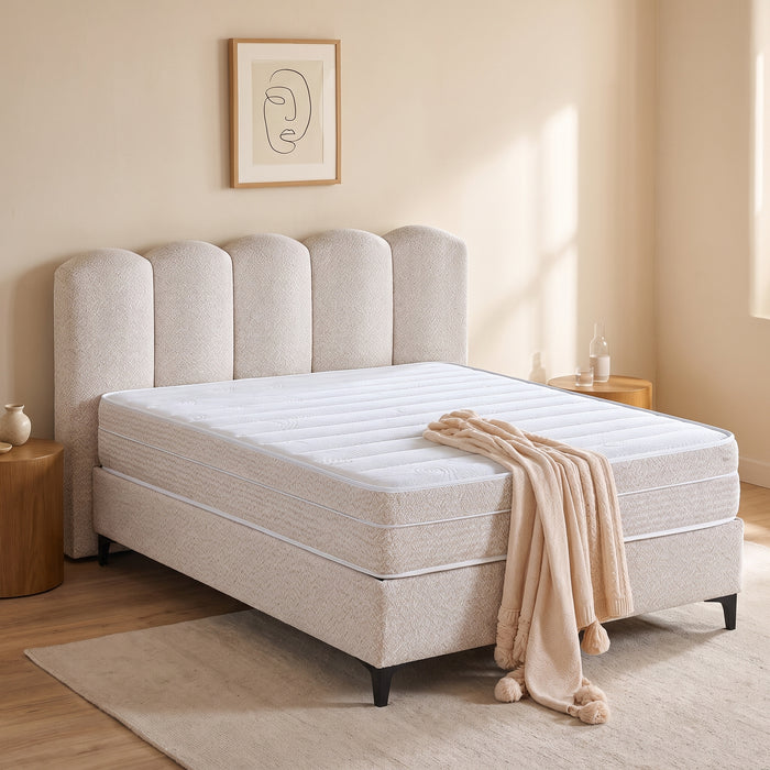 Stauraumbett ALTORF 160 × 200 cm – Stone
