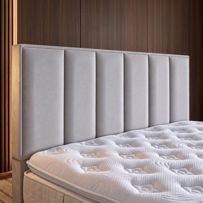 Opbergbed GONTIER Japandi Stone 160 x 200 cm