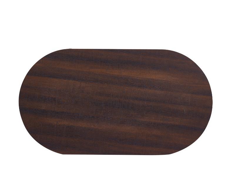 Japandi Salontafel Loubier Walnootkleur 130 cm