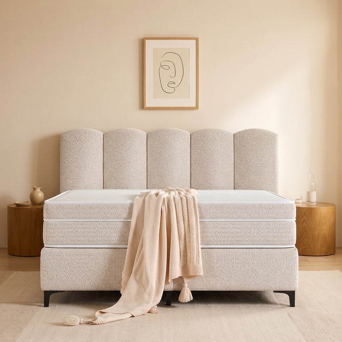 Stauraumbett ALTORF 160 × 200 cm – Stone