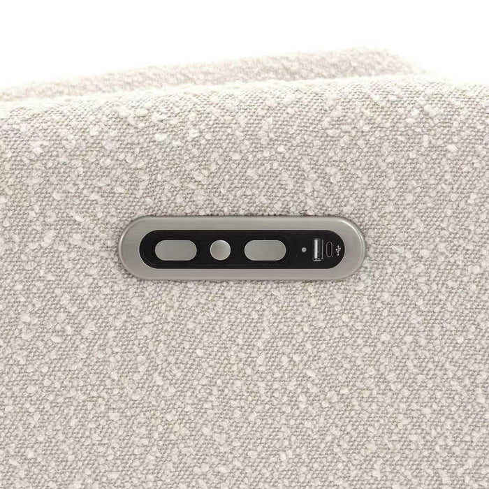 Fauteuil Relax Électrique Boucle Gervais Creme