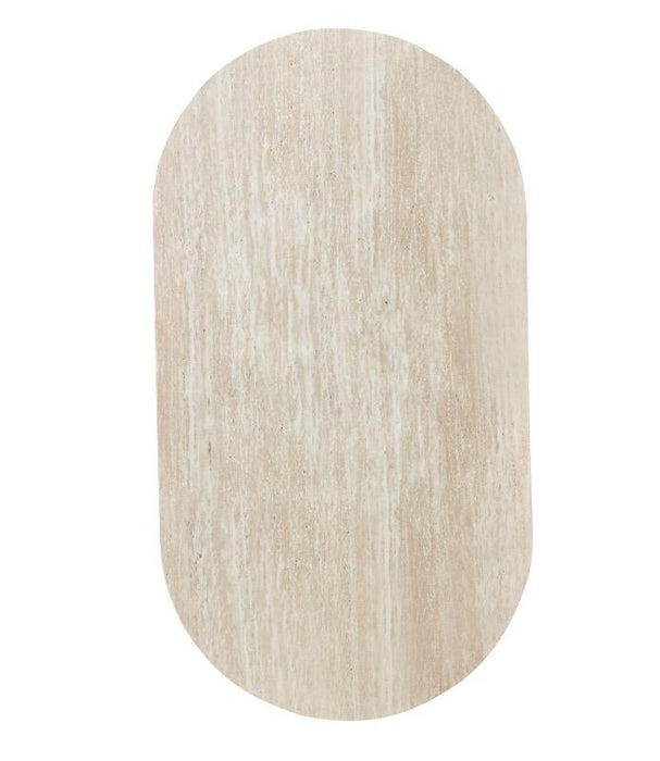 Japandi Salontafel Gemont Travertin Look 130 cm