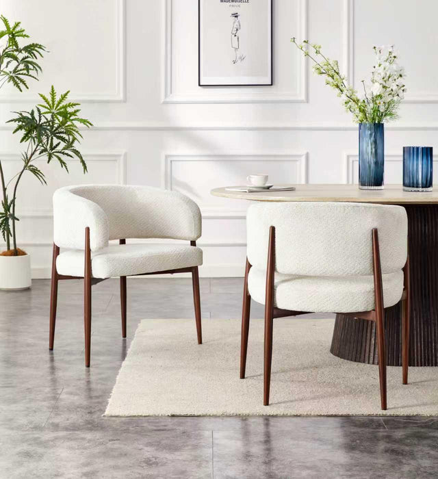 Japandi Eettafel Gemont Travertin Look 180 cm