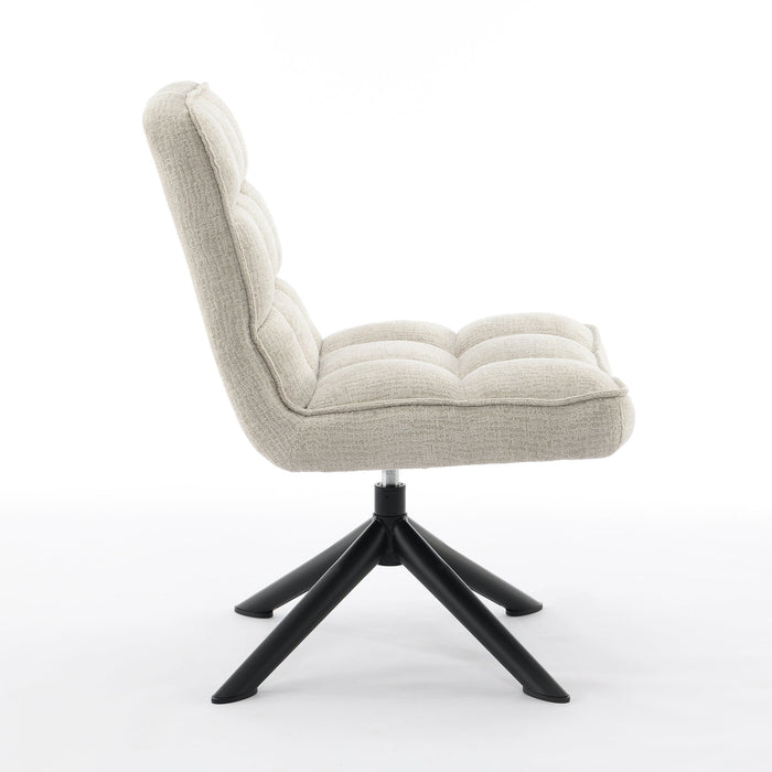 Fauteuil Luchon Japandi Stone Draaibaar