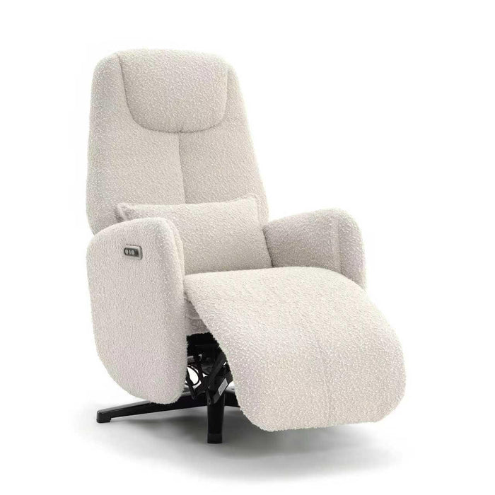 Fauteuil Relax Électrique Boucle Gervais Creme