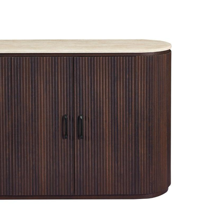 Japandi Dressoir Gemont Travertin Look 180 cm