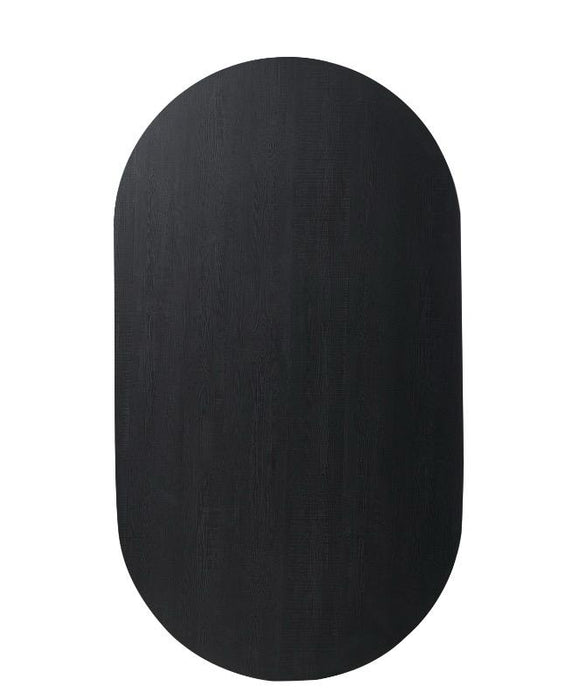 Japandi Eettafel Nizone Zwart 220 cm