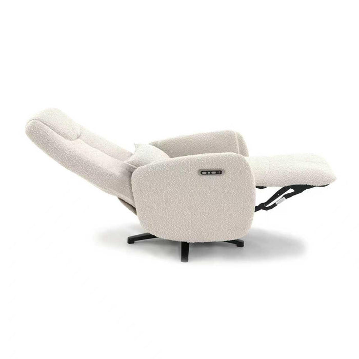 Fauteuil Relax Électrique Boucle Gervais Creme