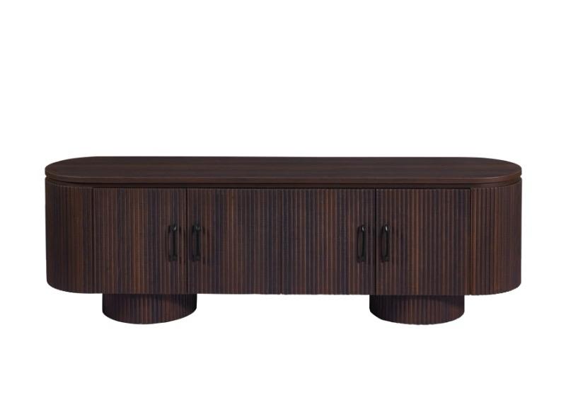 Japandi TV-Meubel Loubier Walnoot Look 180 cm