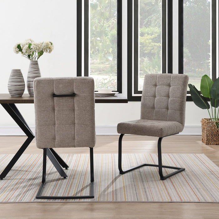 Eetkamerstoel Roche Symphony Taupe Set van 4