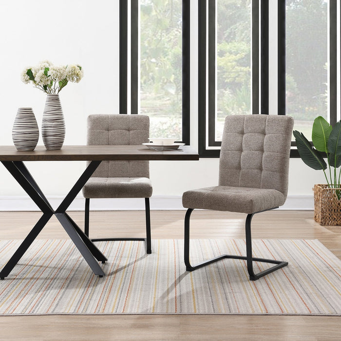 Eetkamerstoel Roche Symphony Taupe Set van 4