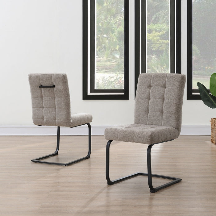 Eetkamerstoel Roche Symphony Taupe Set van 4