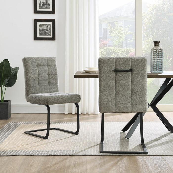 Eetkamerstoel Roche Symphony Grijs Set van 2