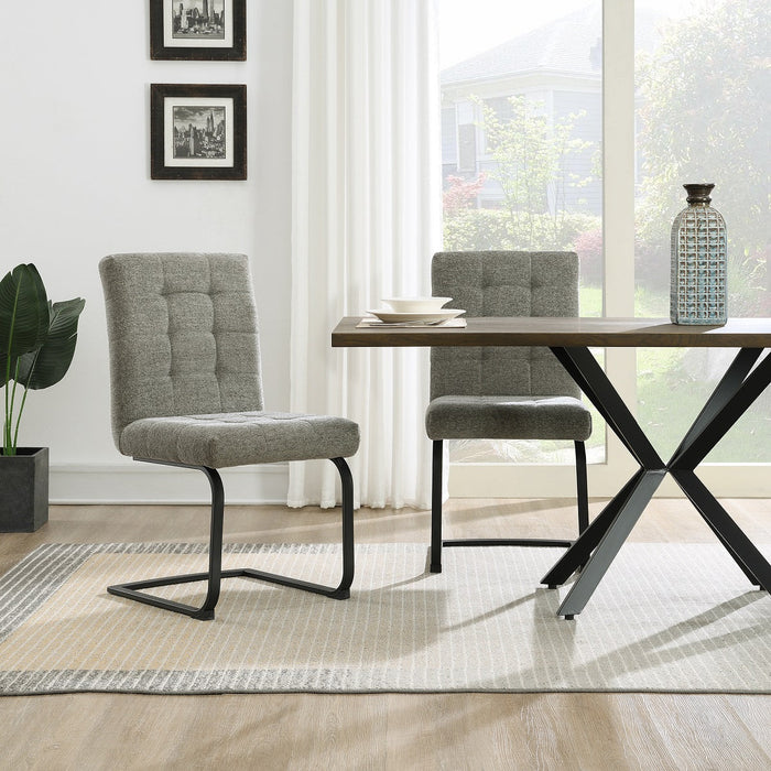 Eetkamerstoel Roche Symphony Grijs Set van 4