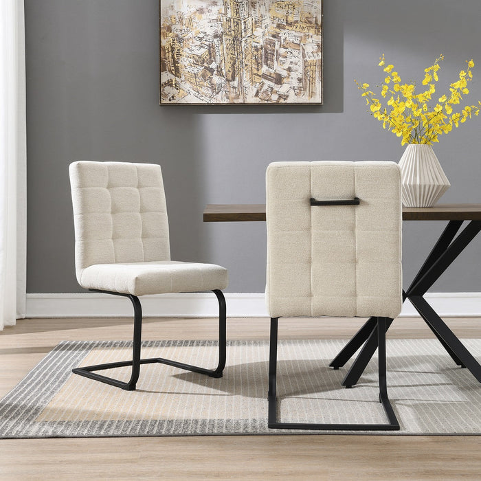 Eetkamerstoel Roche Symphony Stone Set van 2