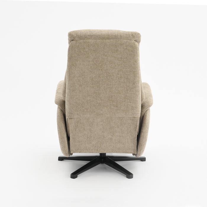 Fauteuil Relax Électrique Maine Lin Taupe