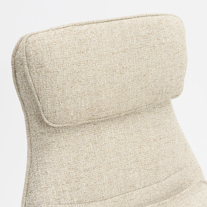Fauteuil Relax Électrique Lin Floren Taupe clair
