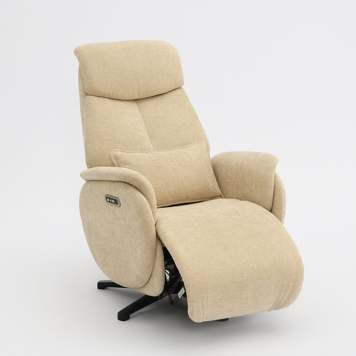 Elektrisch Relax Fauteuil Maine Linnen Stone