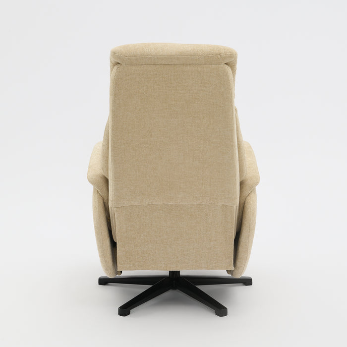 Elektrisch Relax Fauteuil Maine Linnen Stone
