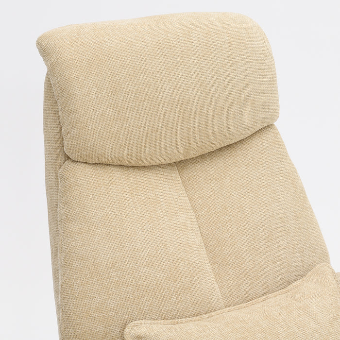 Elektrisch Relax Fauteuil Maine Linnen Stone