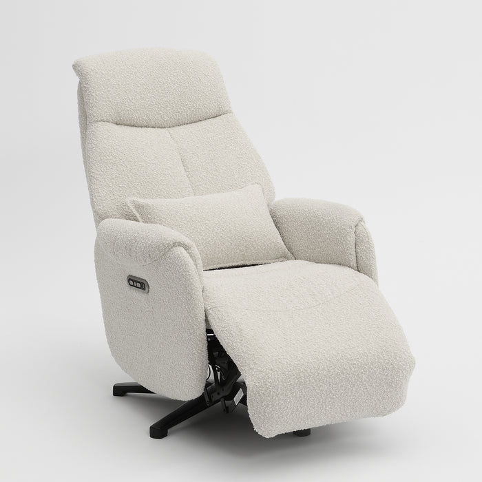 Fauteuil Relax Électrique Ligre Boucle Creme