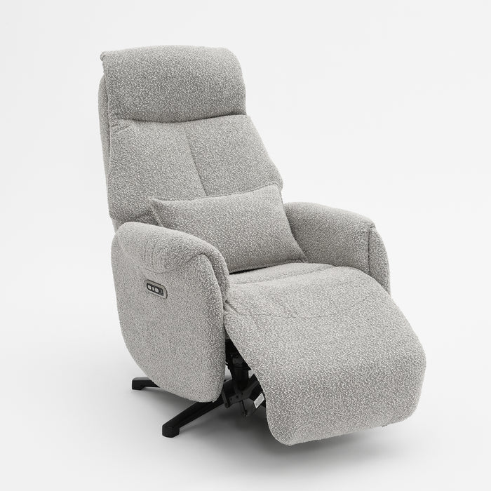 Fauteuil Relax Électrique Ligre Boucle Taupe