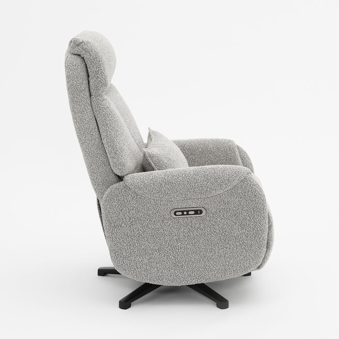 Fauteuil Relax Électrique Ligre Boucle Taupe