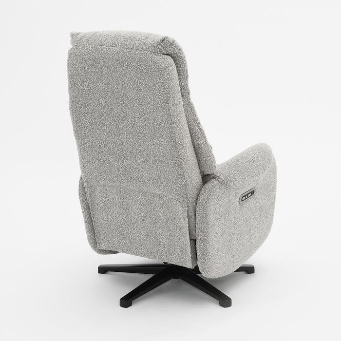 Fauteuil Relax Électrique Ligre Boucle Taupe