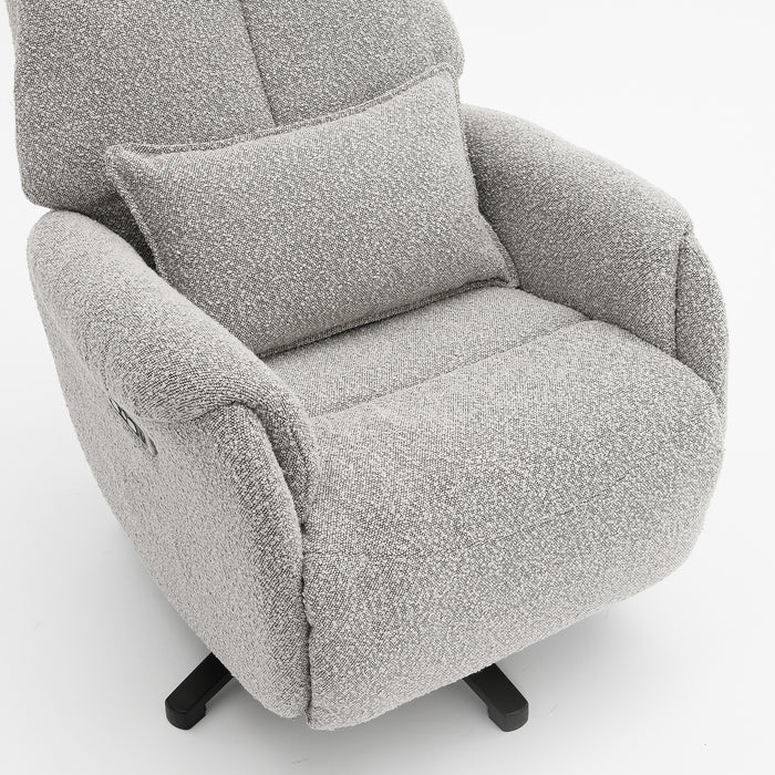 Fauteuil Relax Électrique Ligre Boucle Taupe