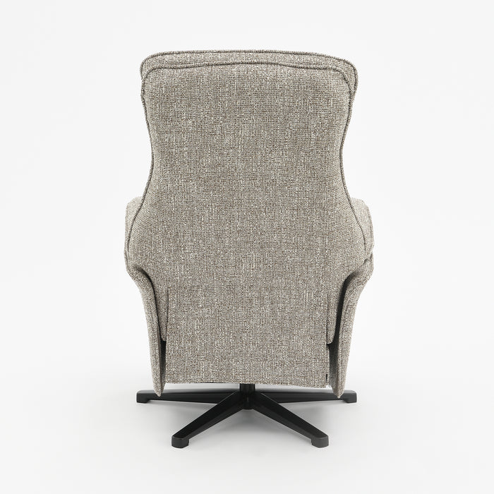 Elektrischer Relaxsessel Leinen Floren Taupe